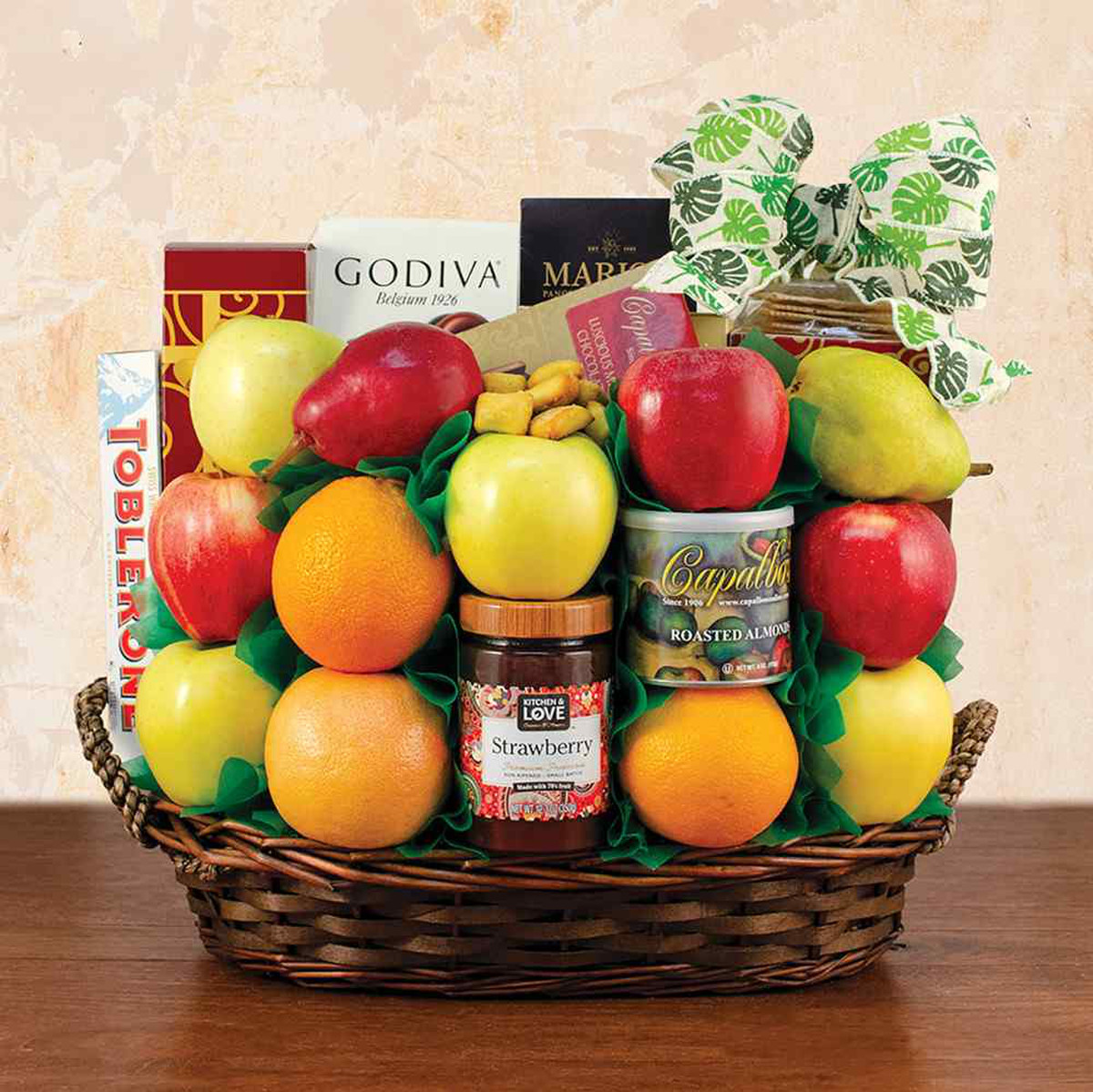 Capalbos Masada Fruit and Kosher Food Gift Basket